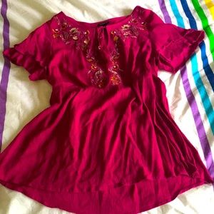 Torrid fall berry blouse 🍒